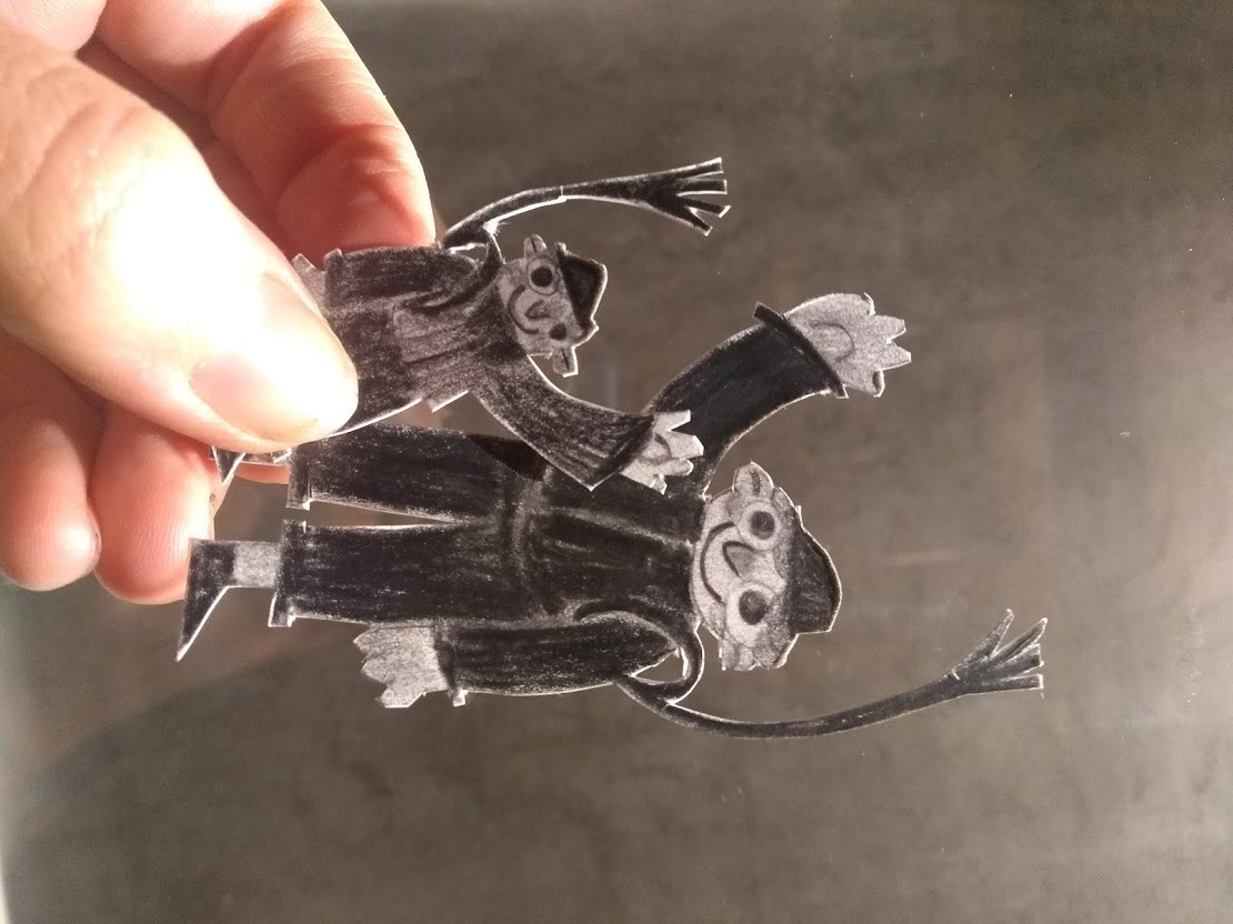 1 minute film animated film animation  Character design  chimney sweep cutout Film   papercut student film Student work