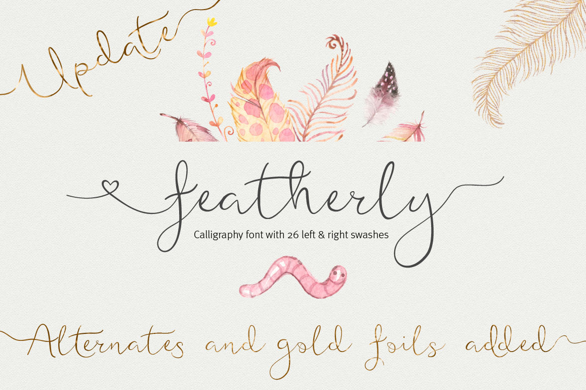 Free calligraphy wedding fonts for beginners
