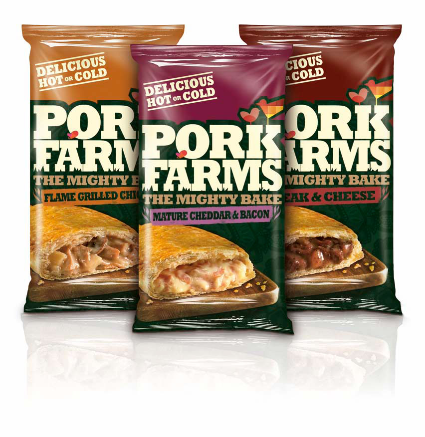 Pork Farms sausage roll pies pasties pasty Springetts concepts