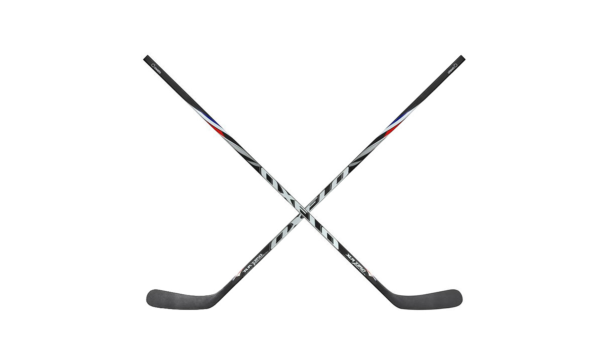 cross hockey ice stick Carbon Fiber Composite flex mat flag pro model xlr