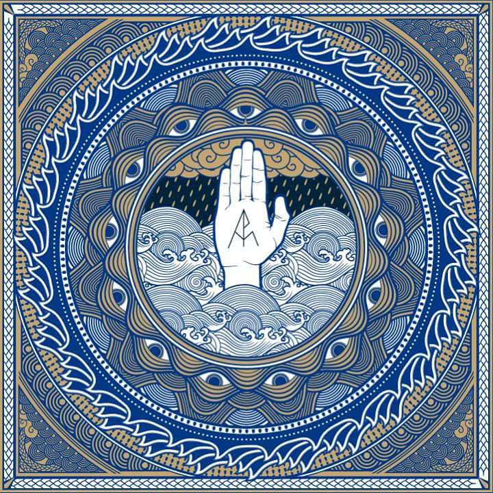 Deluge band Paris france artwork cover blue water metastazis rune