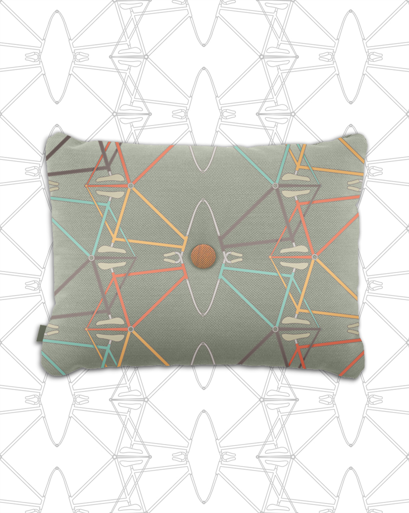 Bike  bicycle pattern socks pillow background  palette