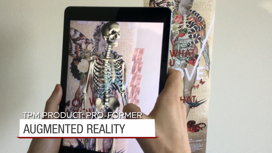 augmented reality 3D Human Body beauty