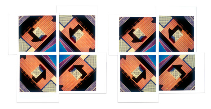  photo mosaics  photomontage  Ruby Spowart Polaroid SX-70