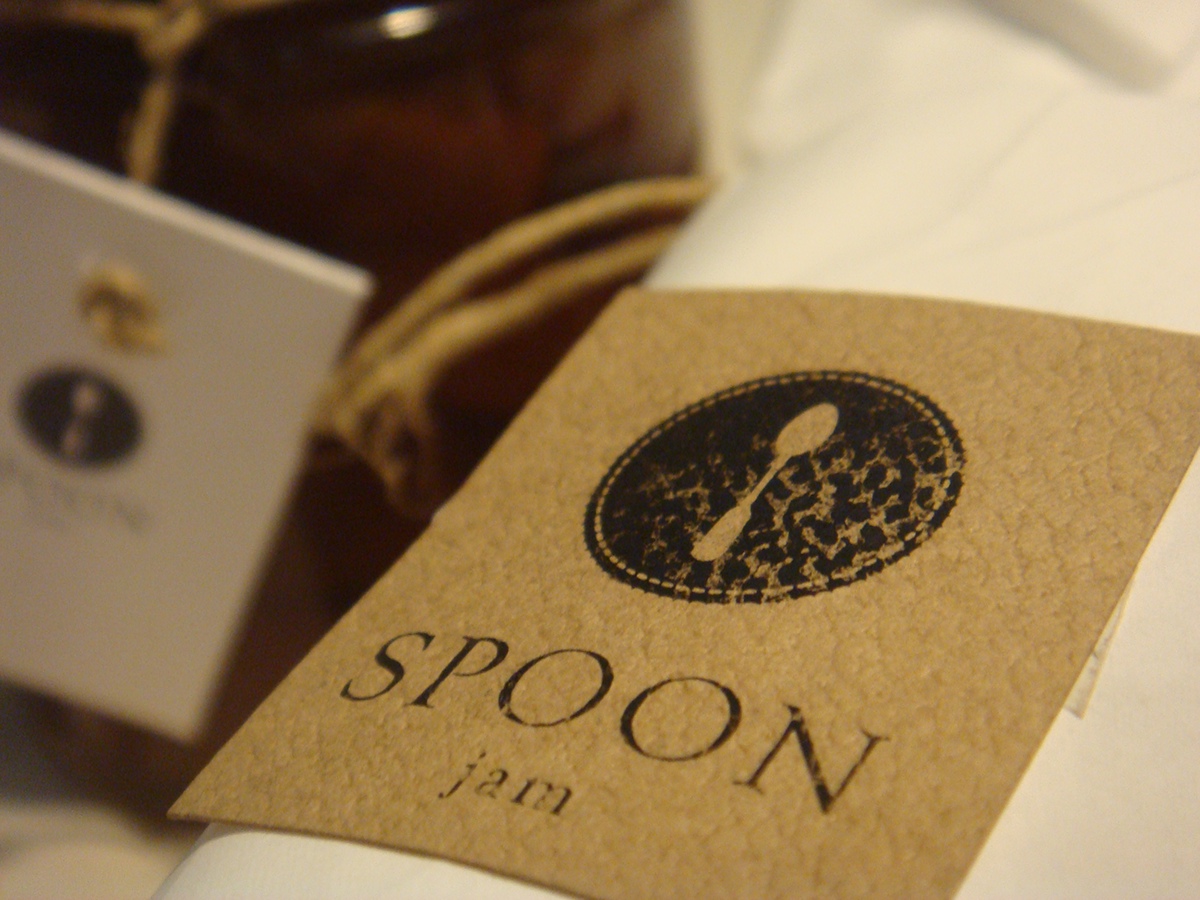 spoon sweet jam packaging design