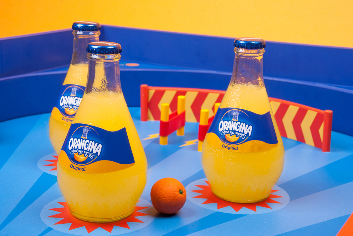 MALS Orangina rollercoaster handmade commercial shake