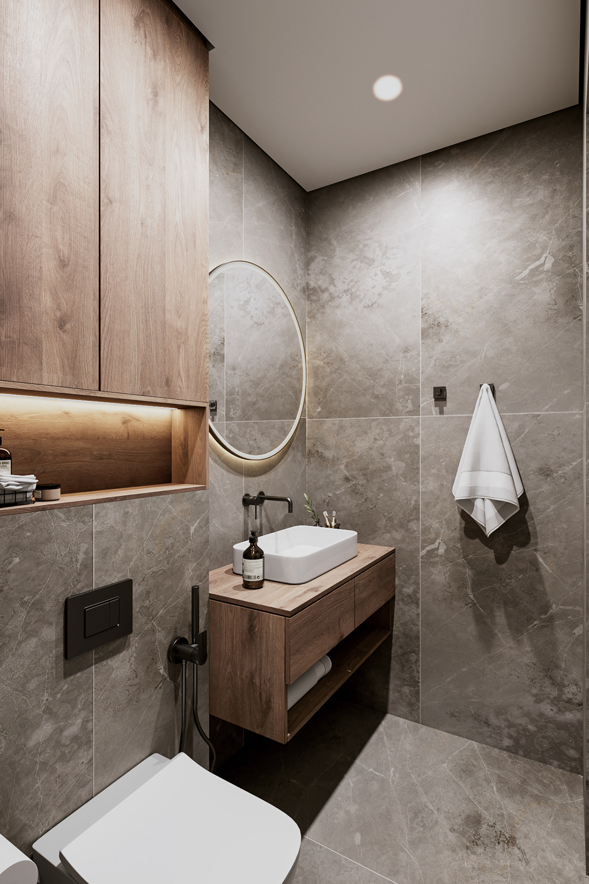 architecture archviz bathroom corona design design interior interior design  Minimalism modern visualization