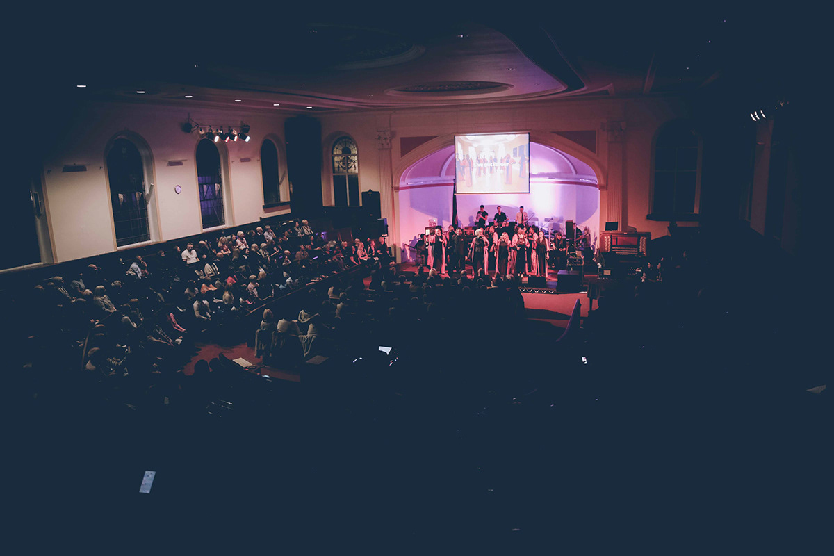 music gospel choir singin newcastle upon tyne Performance Methodist Church live dancing