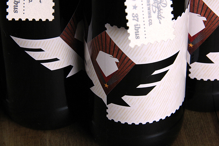 graphic graphicdesign design beer Label brand print type identity