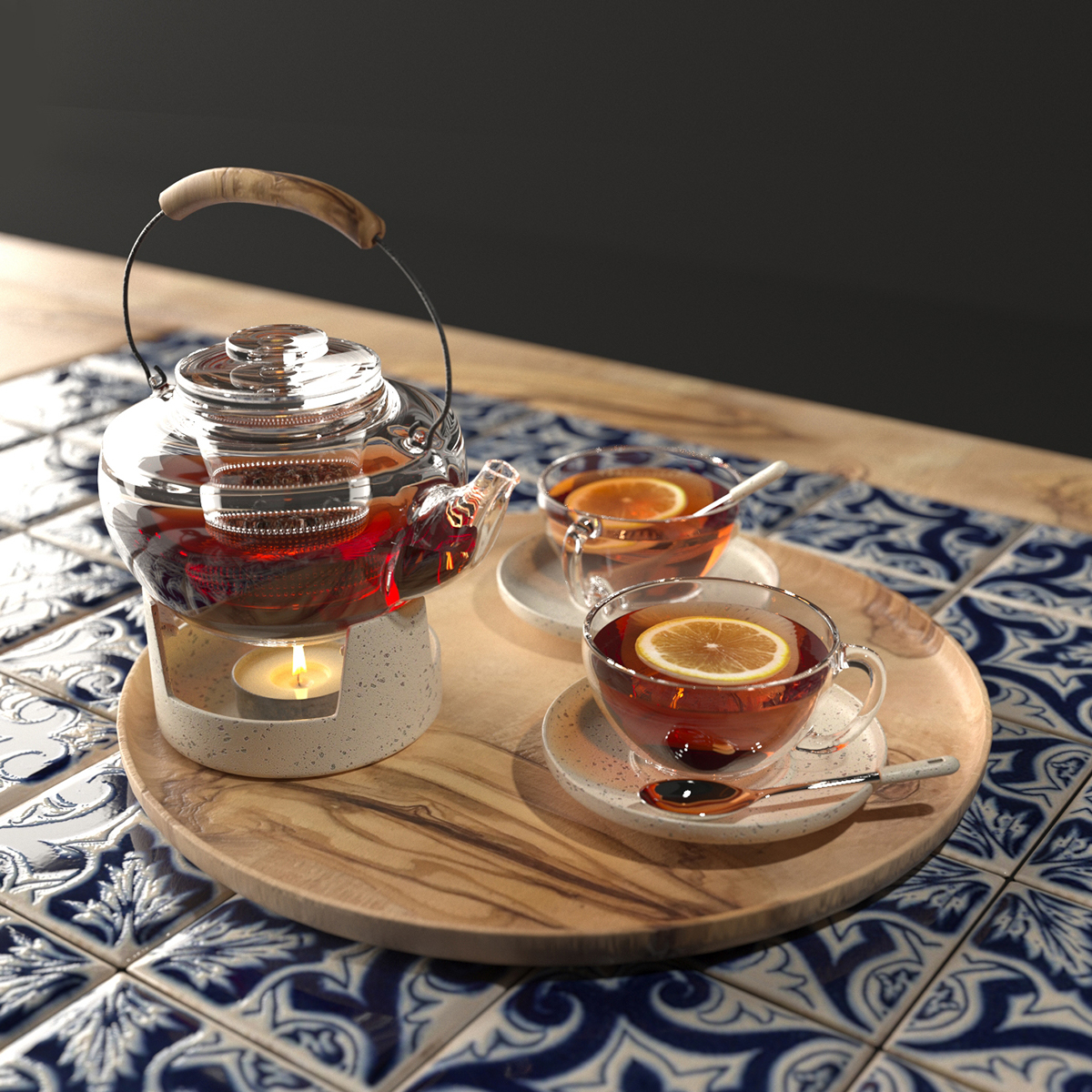чай Восточный лимон set tea teapot oriental east arabic
