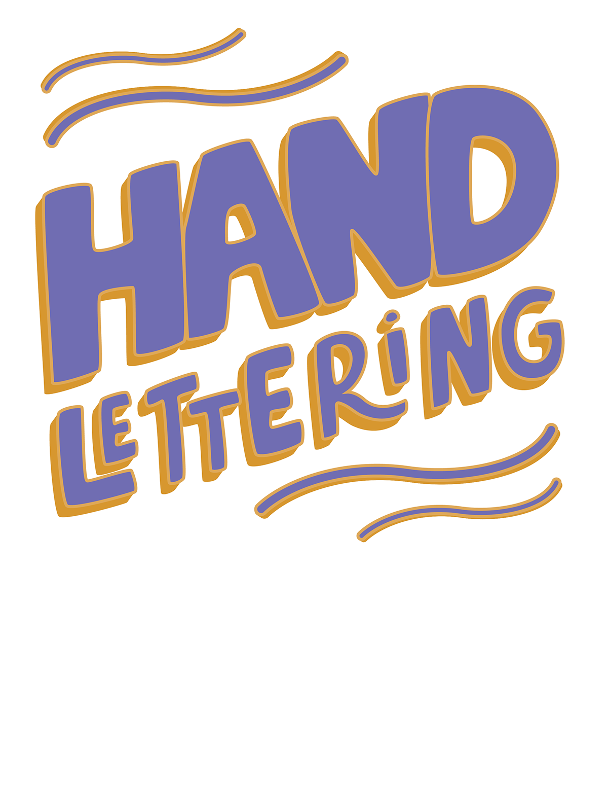 HAND LETTERING typography   sketching