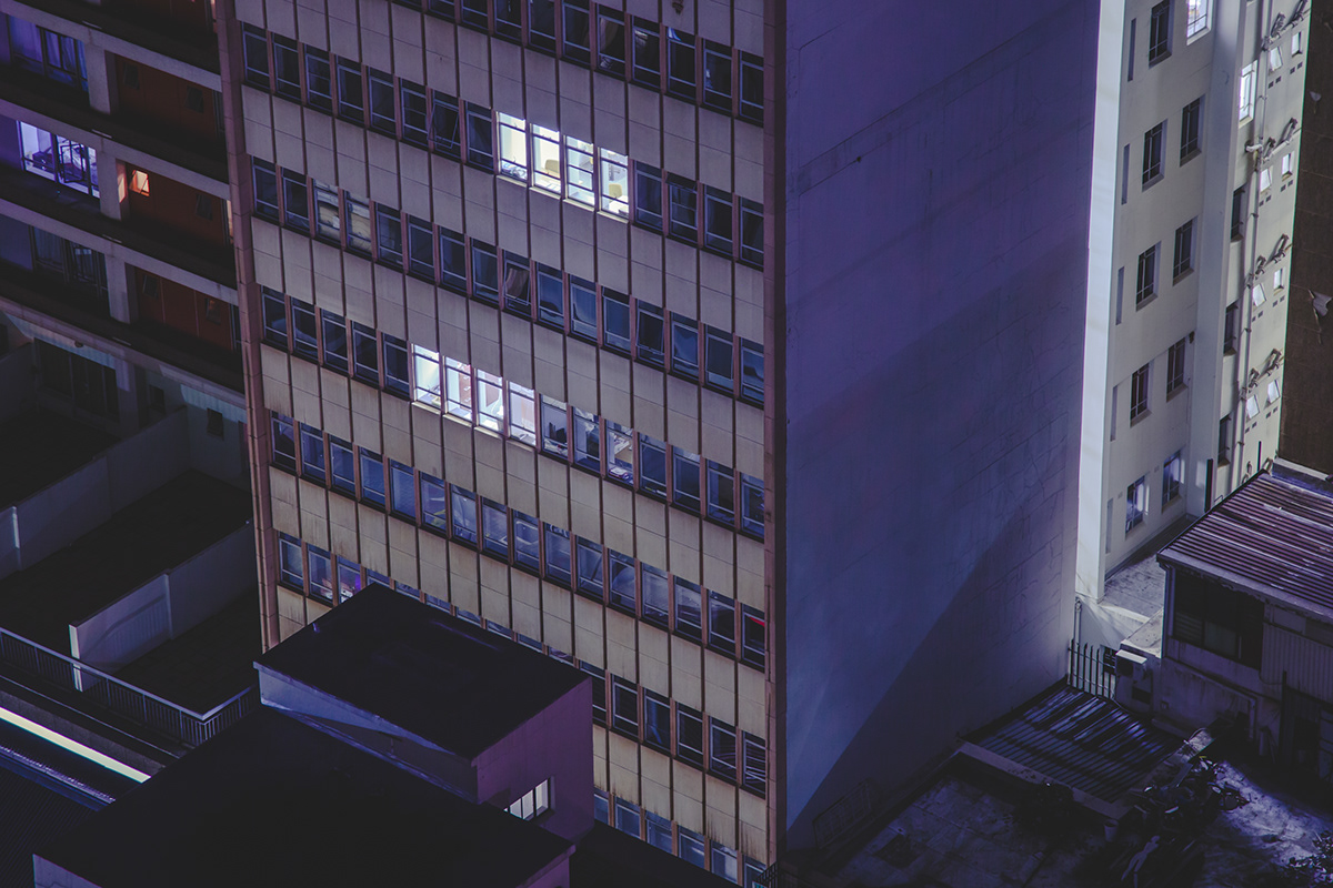 night long exposure Urban low light south africa johannesburg neon city Dystopia light