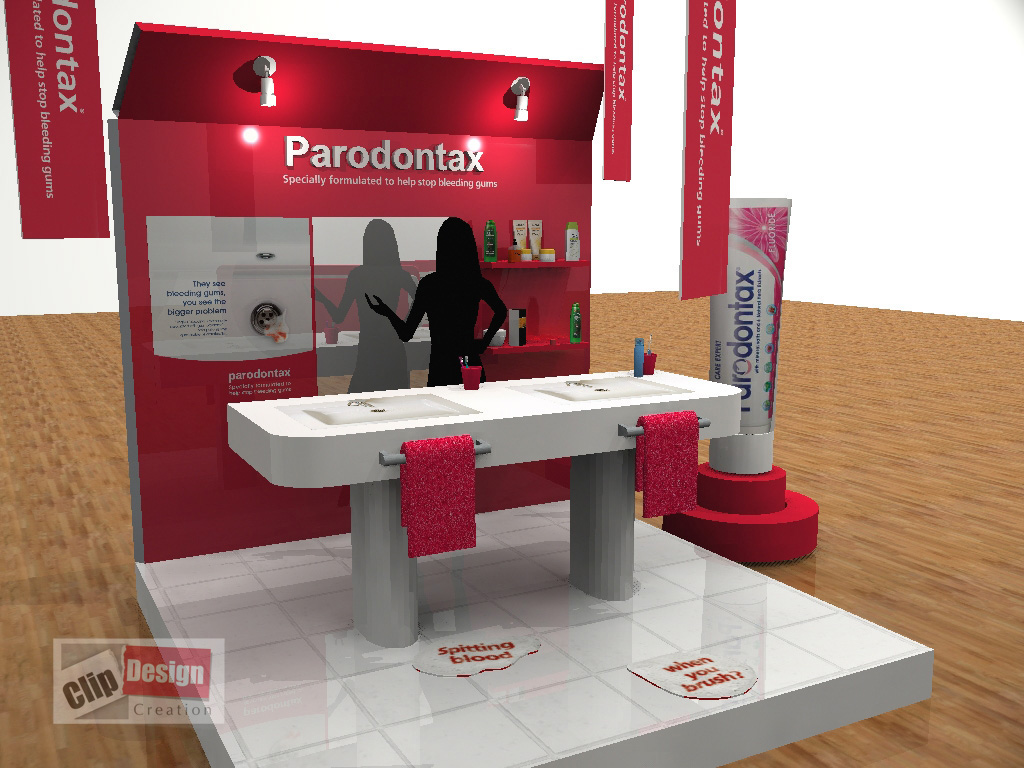 parodontax GSK Event clip design