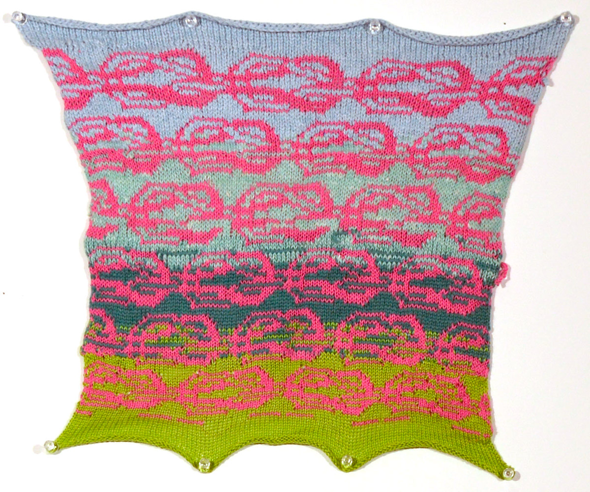 knit textile pattern
