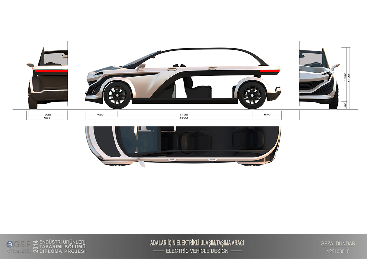 car design car design concept concept design Vehicle electrically driven princes' island