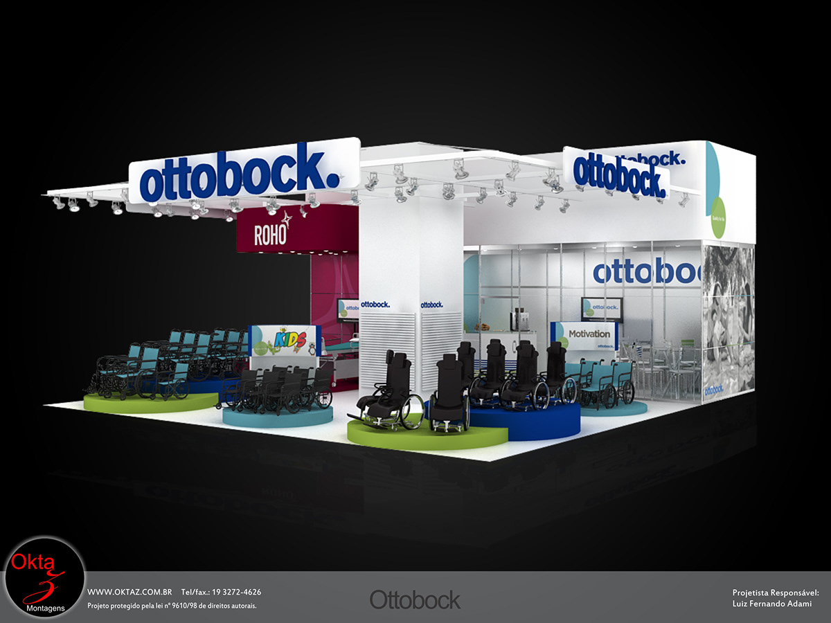 3D 3dmax Autodesk adobe design vray Render Stand