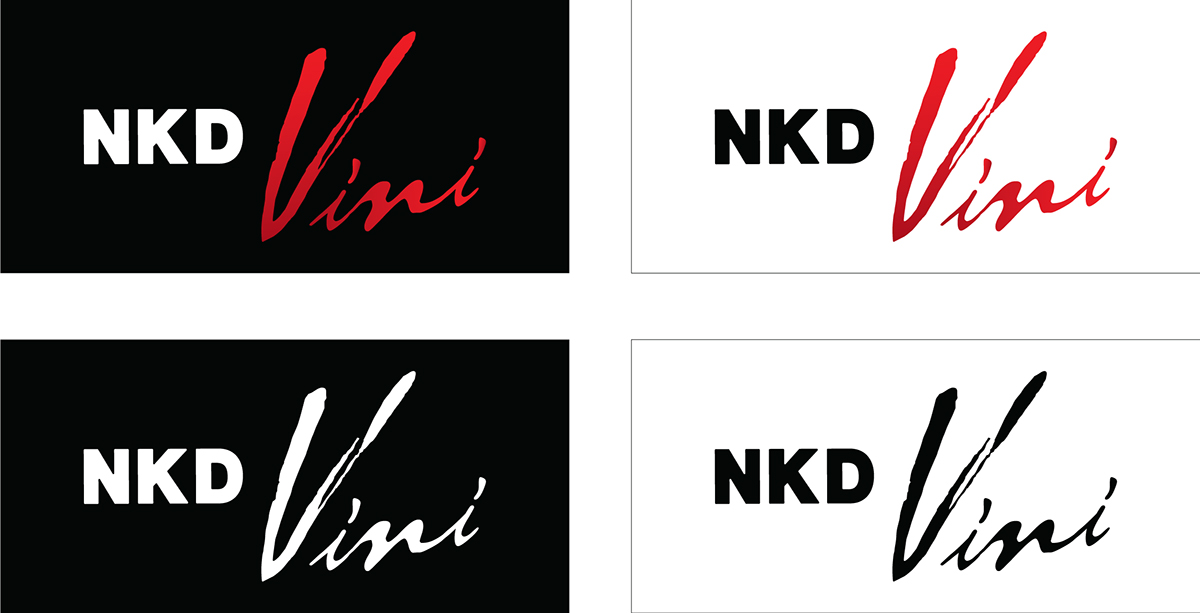 winery Label Wine Bottle mock up script logo vector