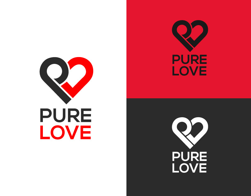 logo Logo Design logos Logotype brand identity Love business red