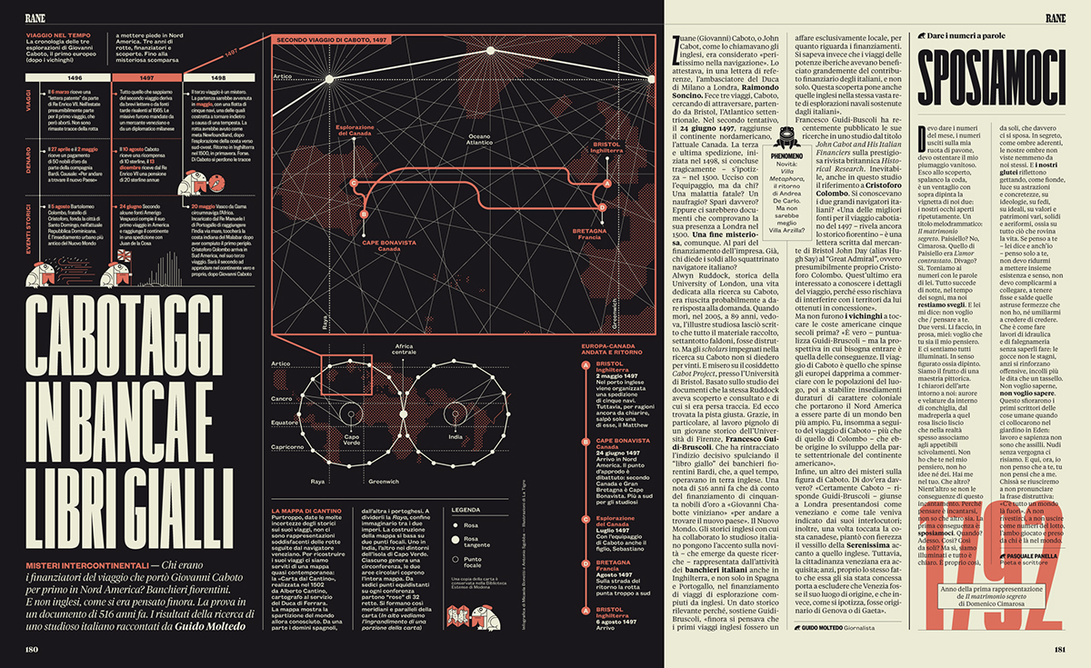 Il  IL magazine rane  editorial design  Magazine Design  infographic david foster wallace  ilsole24ore