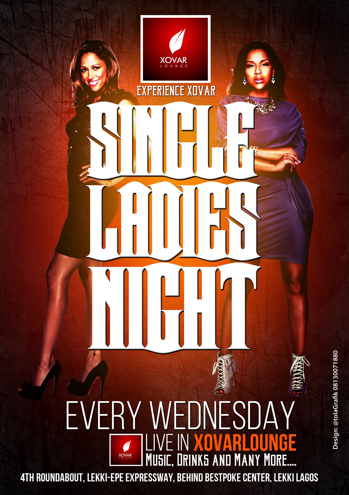 SIngle Ladies Night flyer