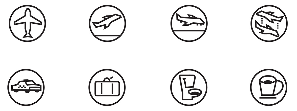 icons Icon airport iconography wayfinding information information graphics info graphics