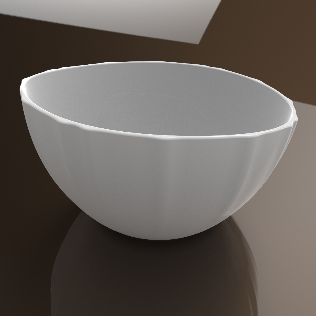 porcelain ceramic stoneware Rhino 3D keyshot 3D plaster concept