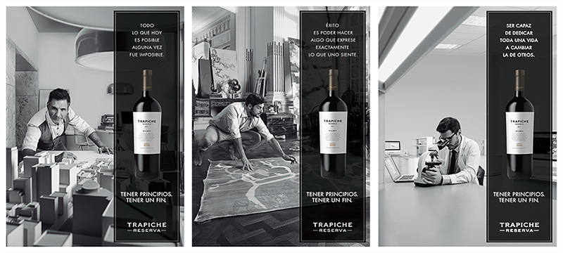 wine winery Fotografia vino trapiche argentina Salvarredy b&w Advertising 