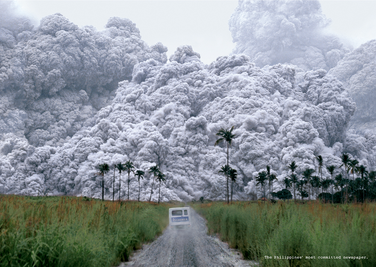 volcanic ash Mount Pinatubo Cannes Winnes Cannes visualization manipulation ads crafting art directing award inspiration visual symbol Clio