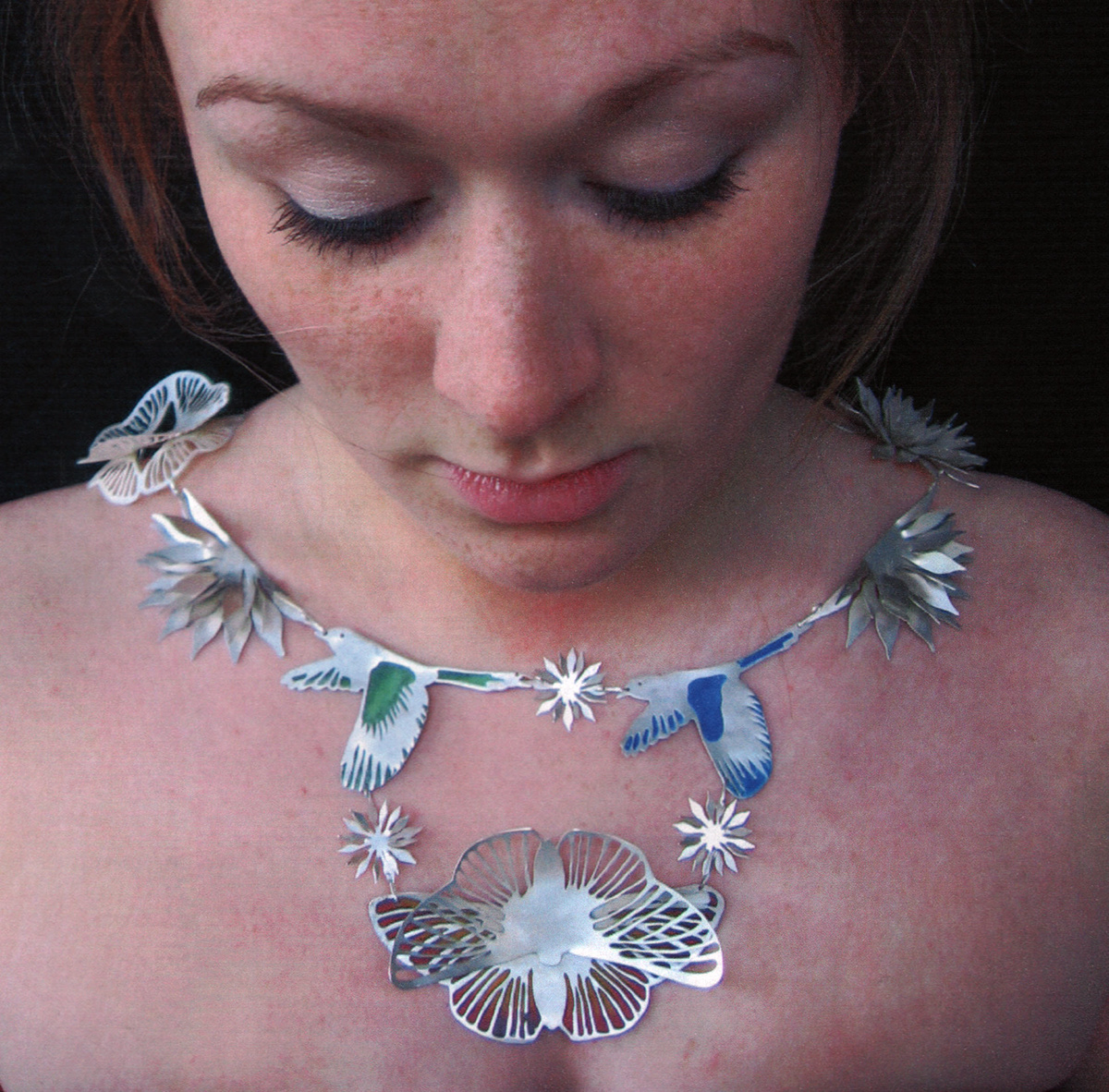 Wearble Art Large ScaleJewelry Body Adornments non-traditional materials recycled materials natural objects