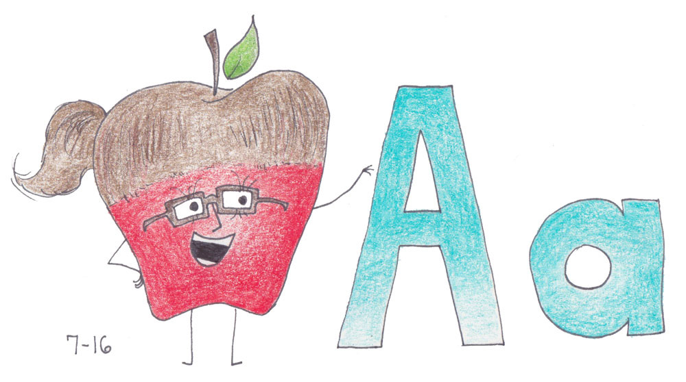 Fruit  vegetables characters Food  alphabet kids