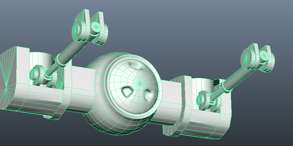 Maya making of plasma cannon weapon 3d art work maya 3D