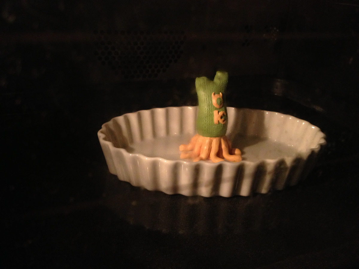 tshiraishi clay works tshiraishi FIMO works clay disney handmade Monsters University pixar