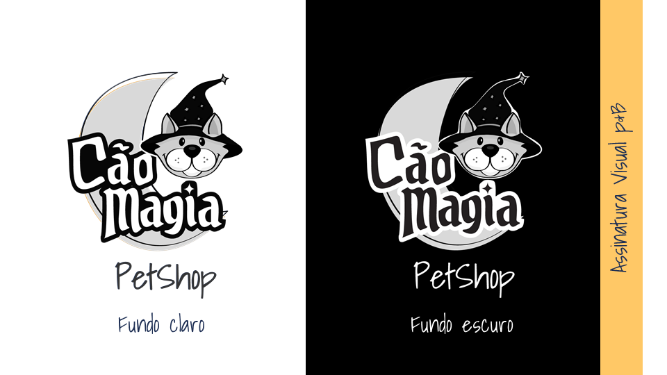 brand cachorro design gráfico identidade visual lettering Logo Design magia marca petshop visual identity