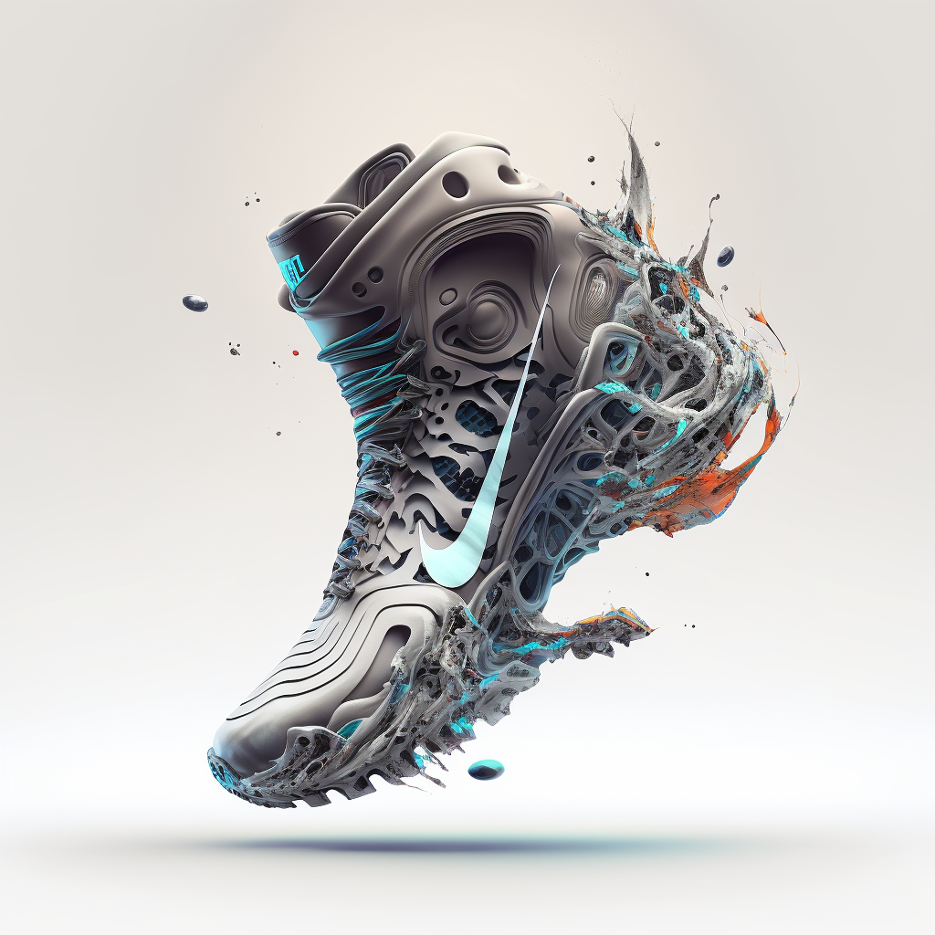 Futuristic Nike Sneakers Concepts | Midjourney Ai on Behance
