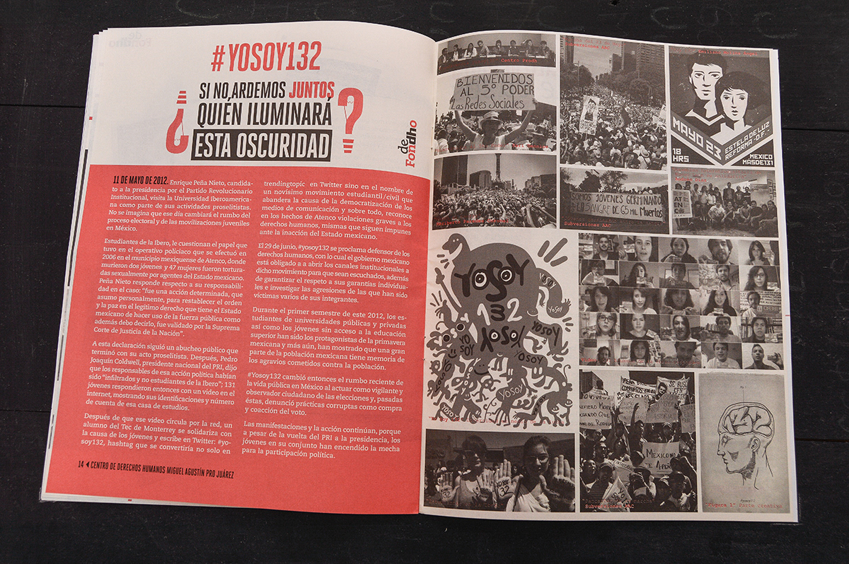 social design Justice Design social innovation innovation migration mexico Centro Prodh magazine newsletter