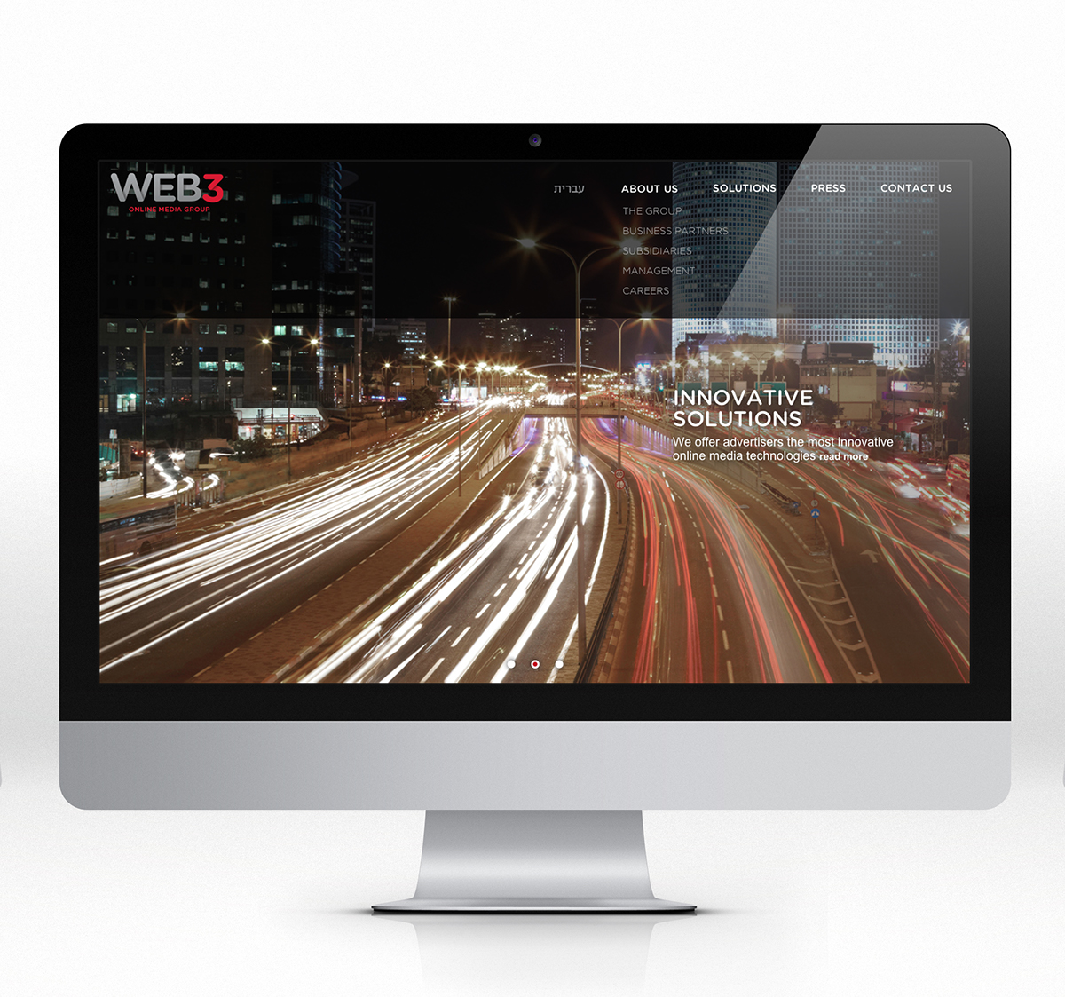 web 3 Internet online marketing marketing   israel Urban colorful black White blue red