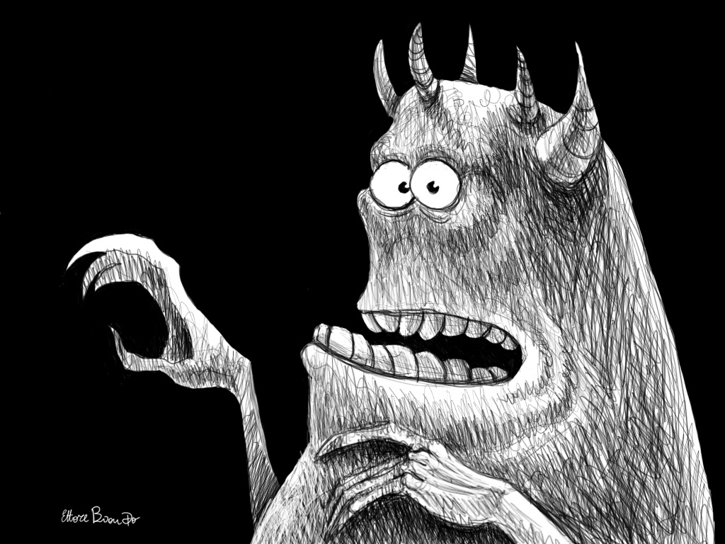 monster sketch creature Critter