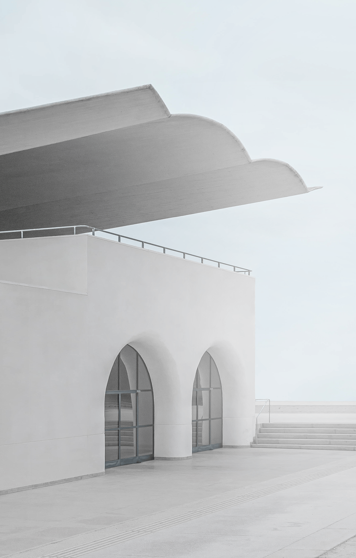 arquitecture Minimalism concrete building madrid rationalism Brutalism minimal modern architecture