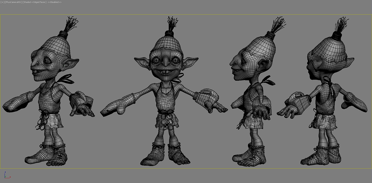 Character 3D animation 