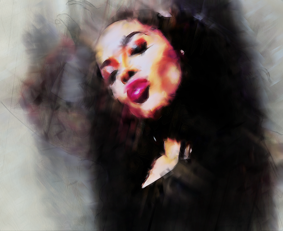 art painting   manipulation photoshop Love Bob marley Aaliyah actions digital
