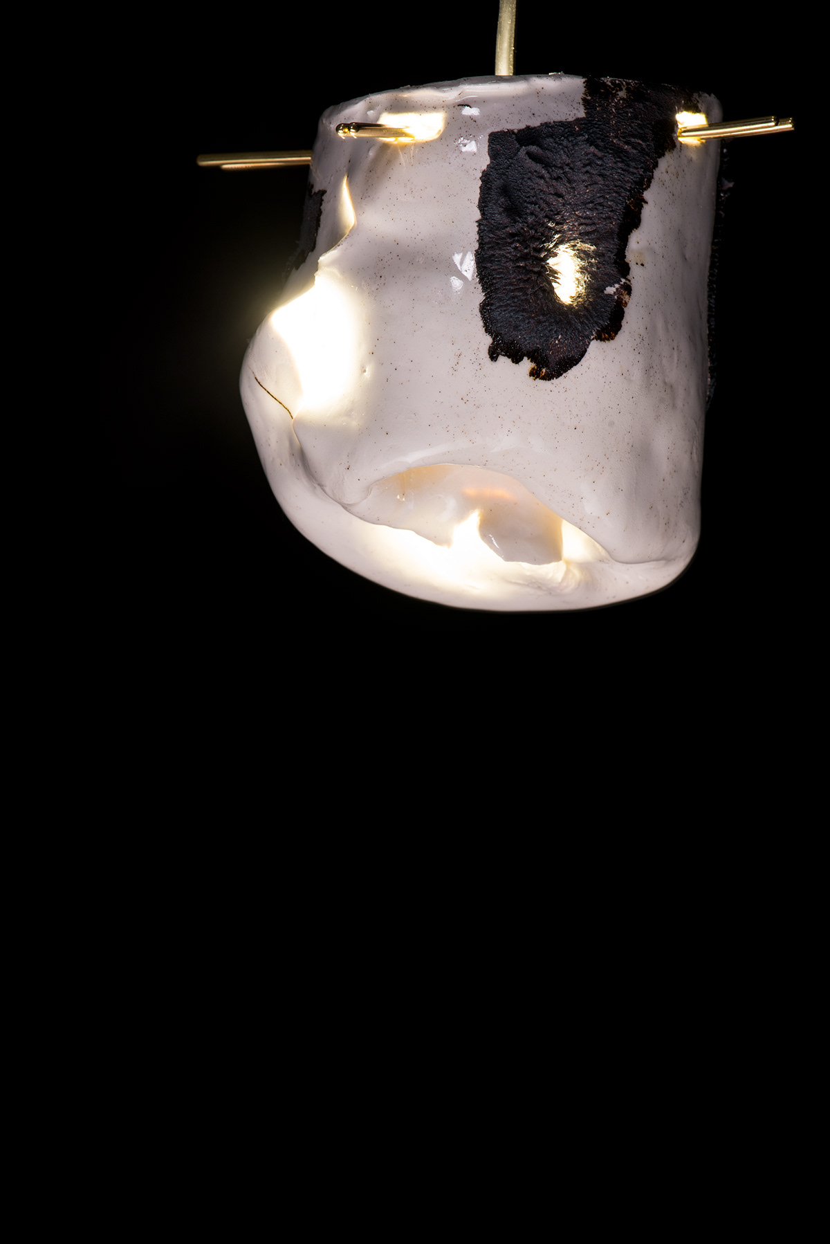 ceramics  lantern light Interior product design  light design ceramic lantern