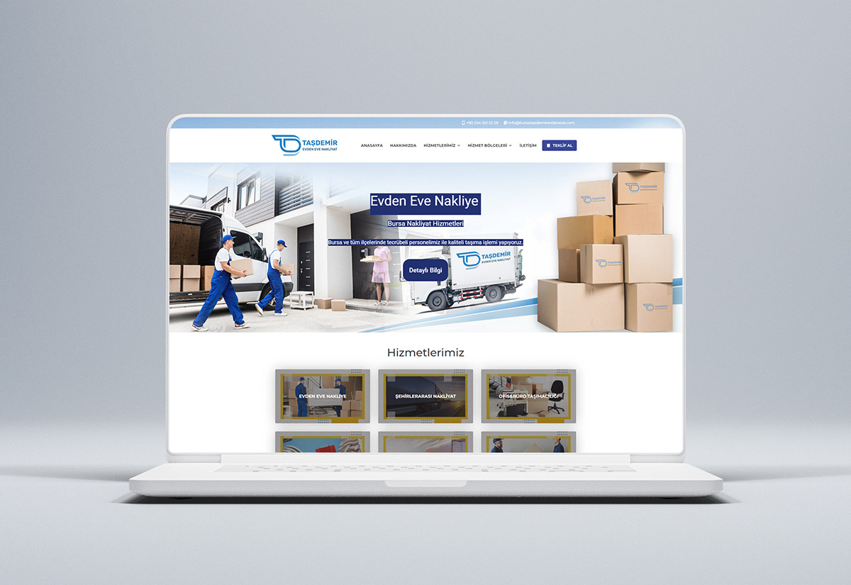 delivery home house landing page move house transportation UI/UX user interface Website wordpress