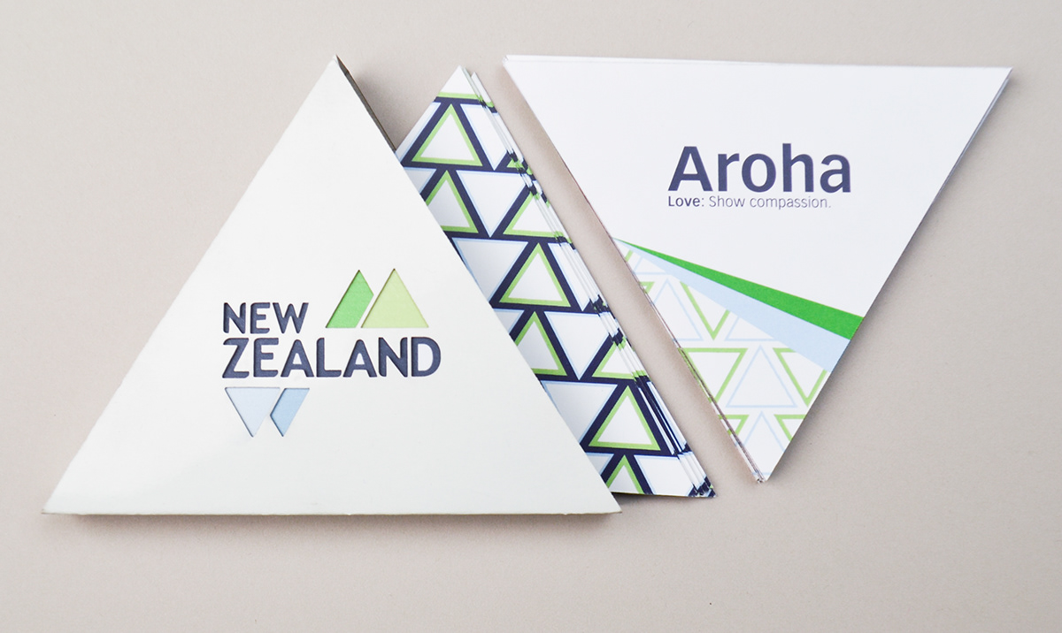 New Zealand 3d design package cards