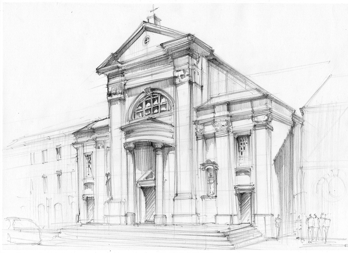 architecture sketchbook pencil livedrawing architecturesketchbook Form design