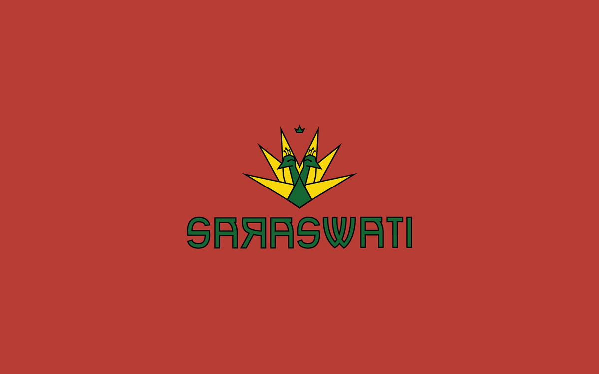saraswati oshun raggae band logo hip hop peacock