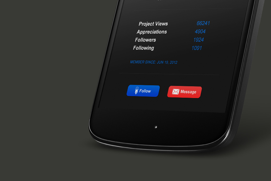 Behance app mobile android