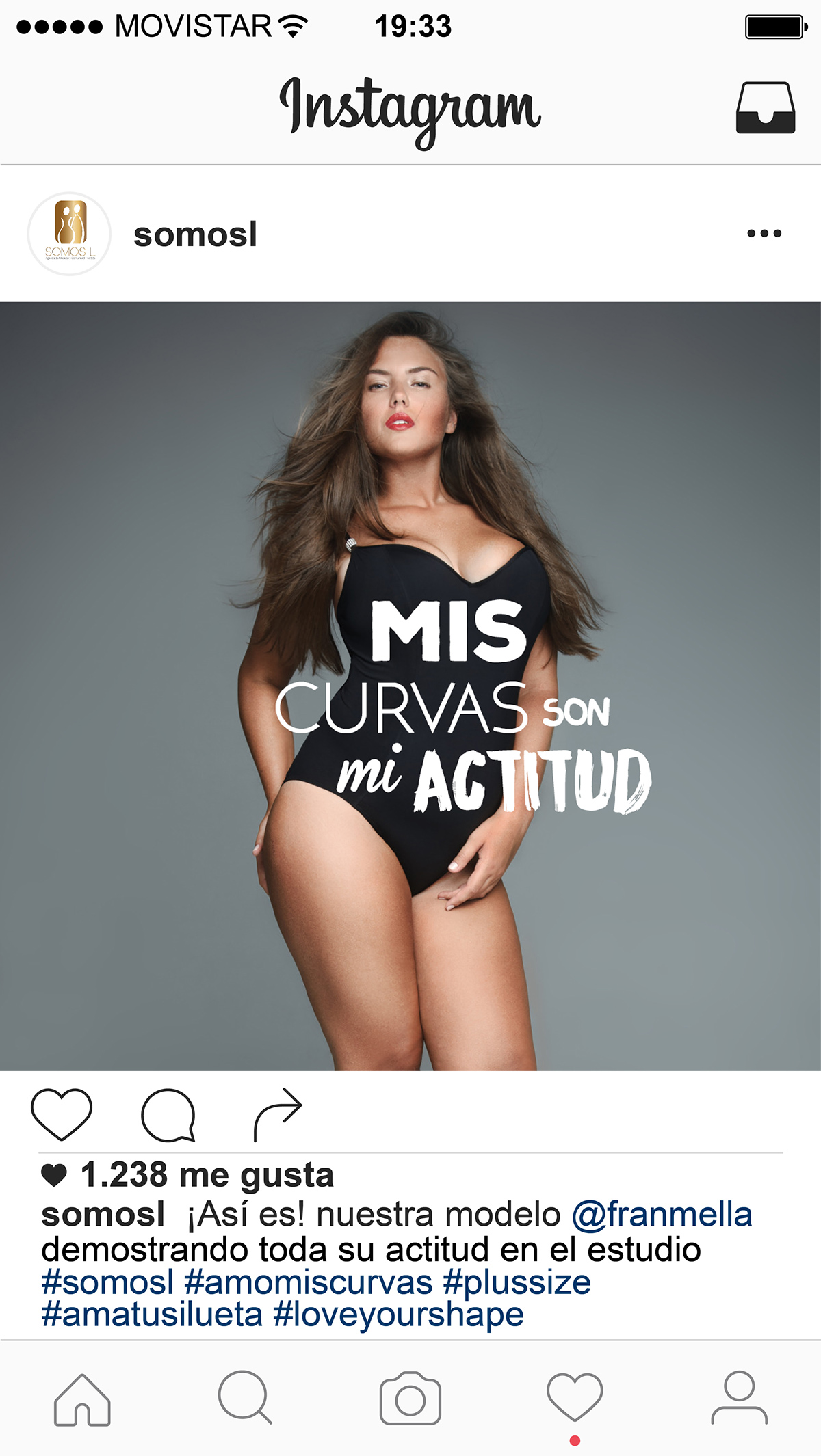 brand digital Fashion  plussize Photography  instagram models social chile Advertising 