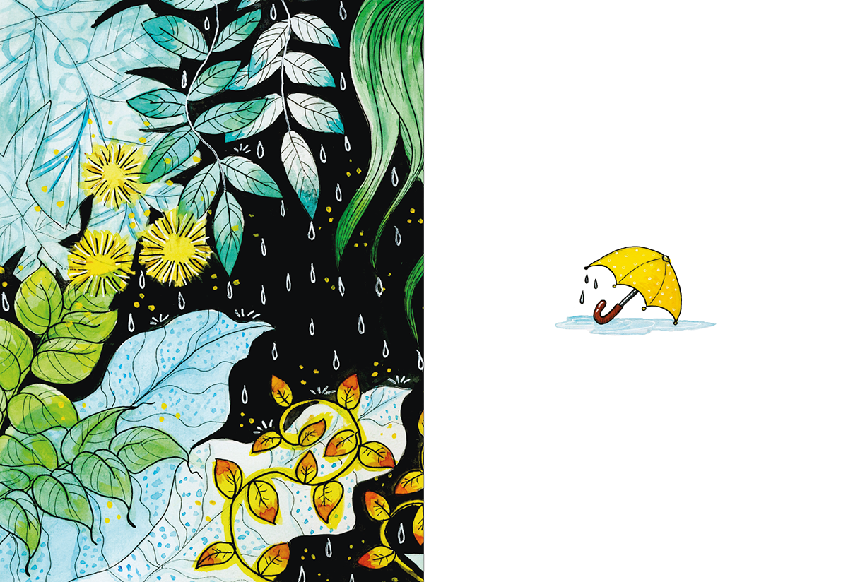 children's book book Illustrator ILLUSTRATION  Drawing  art storytelling   gouache paint rainforest