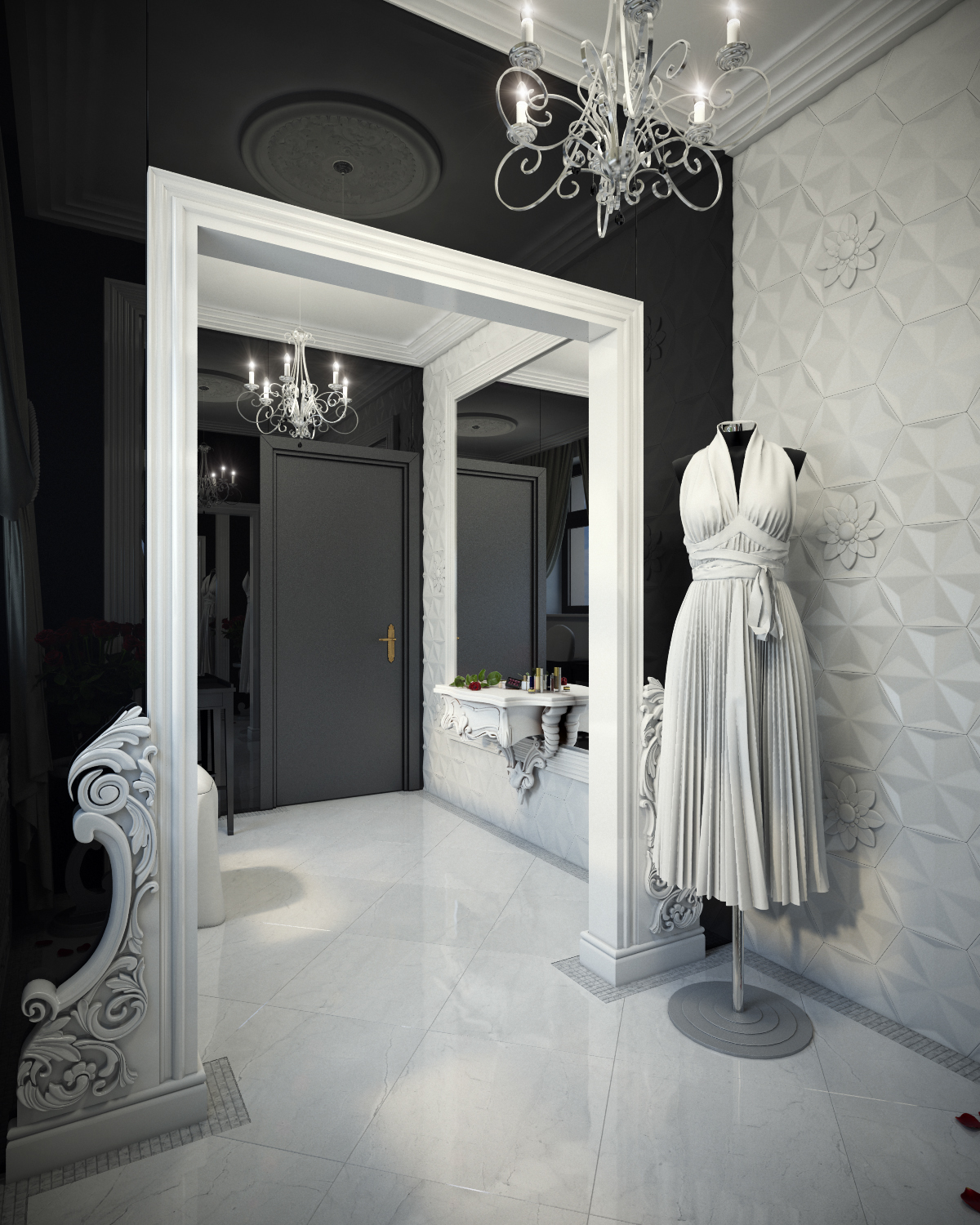 Interior design designer LOFT belarus VAE
