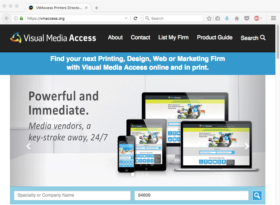 vma Visual Media Alliance photoshop Illustrator adobe Image Editing non-profit slider Web Design  wordpress